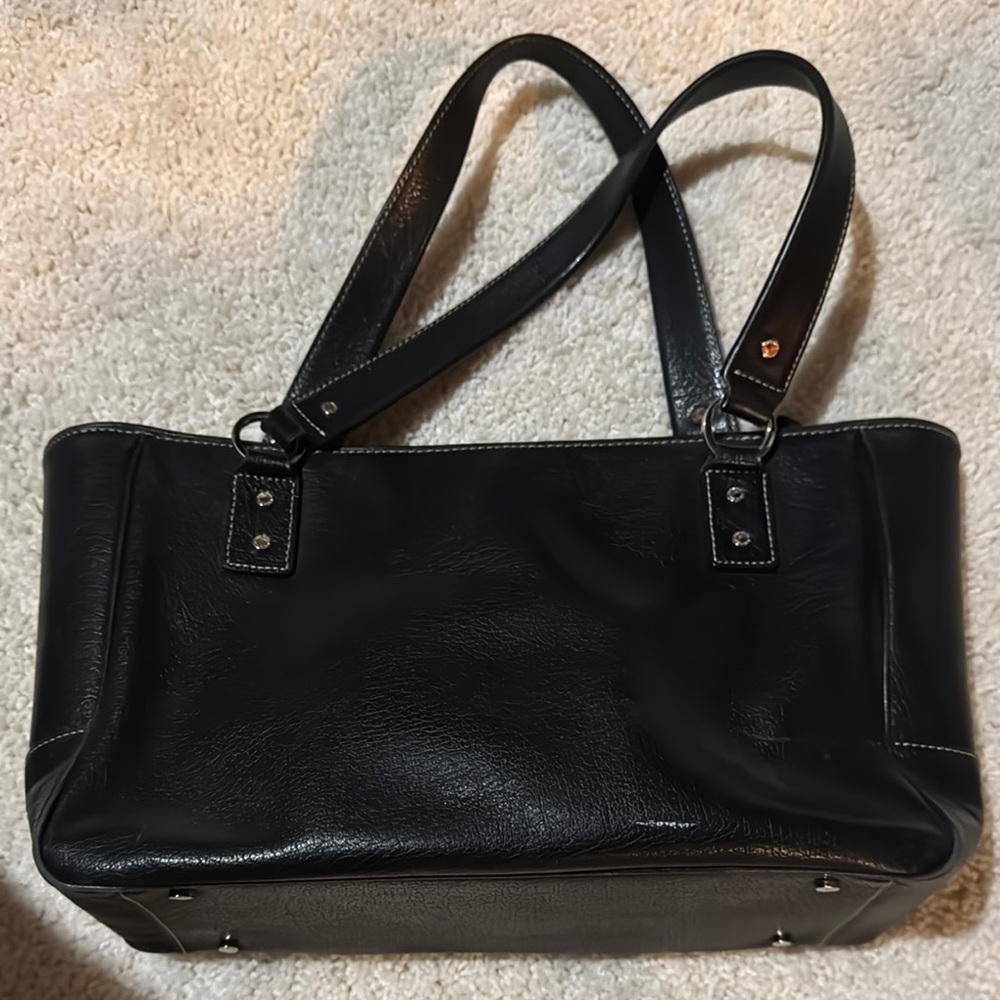 Kate Spade Black Leather Shoulder Bag